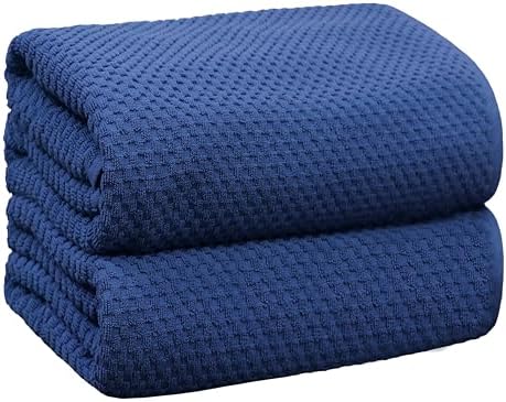 COTTON CRAFT Euro Spa Waffle Weave Bath Sheets by COTTONCRAFT