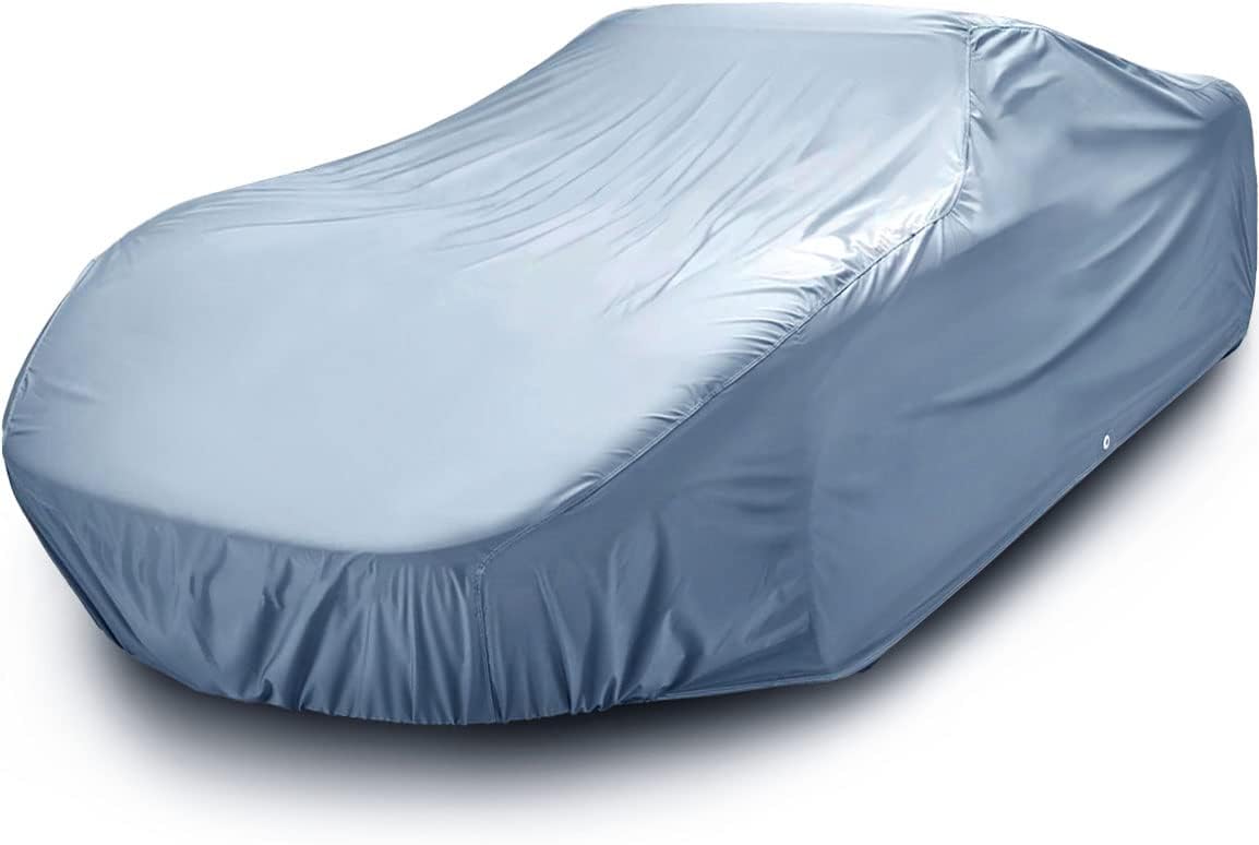 iCarCover Premium Car Cover for 1978-1981 Pontiac Lemans Wagon Heavy Duty Waterproof All-Weather Automobiles Custom Fit Indoor Outdoor UV Snow Protection Covers with Straps and Bag