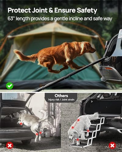 PetThem Dog Ramp for Cars, Lightweight Foldable - Image 2