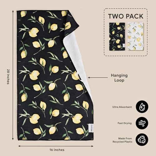 RECYCO Waffle Kitchen Towel Set of 2 - Image 6