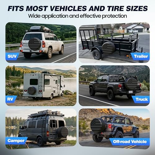 Moonet 14" Spare Tire Cover - Image 3