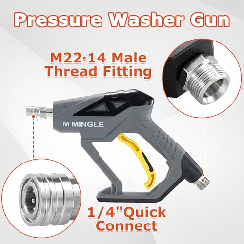 M MINGLE Pressure Washer Gun - Image 6