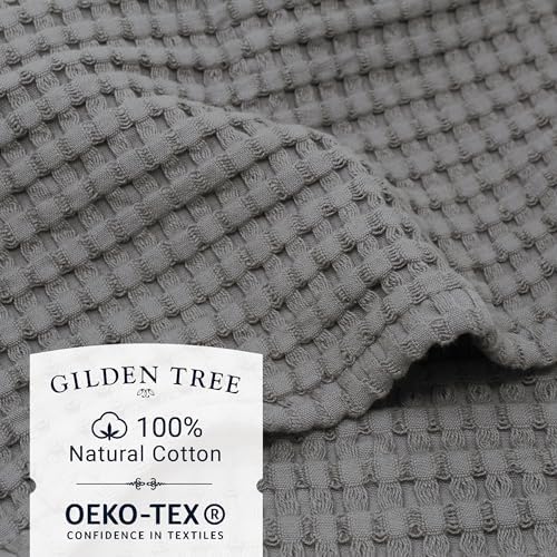 GILDEN TREE Waffle Bath Towels Wash Cloths - Image 2