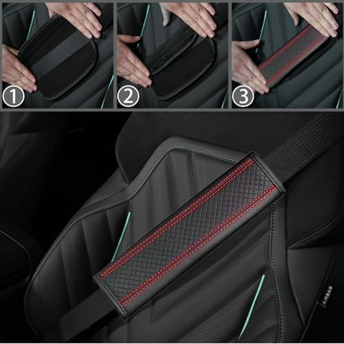 NBTEPEM 10 Pcs Car Floor Mats Full Set Car Accessories, Microfiber Leather - Image 7
