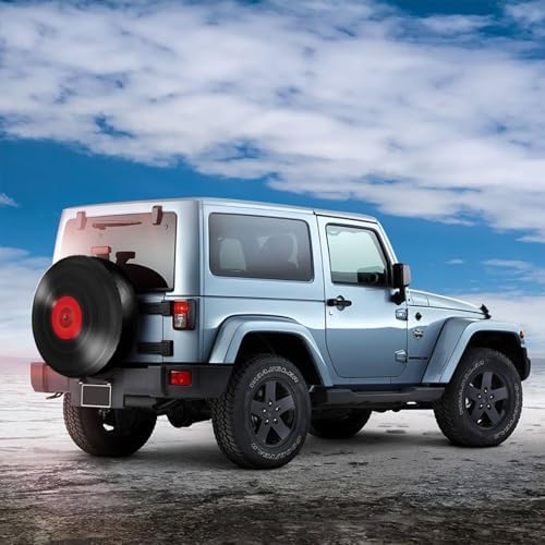 Record Spare Tire Cover Wheel Protectors Weatherproof Sun Protection Covers - Image 6
