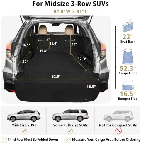 F-Color SUV Cargo Liner for Dogs - Image 2