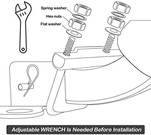 CZC AUTO Hitch Clamp Anti-Rattle Stabilizer 2 1/2 Inch, Heavy Duty - Image 6