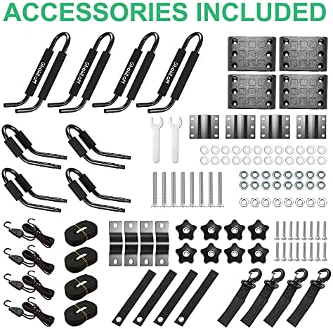 J-Bar Rack 2 Pairs Universal HD Kayak Carrier ，Kayak Roof Rack - Image 3