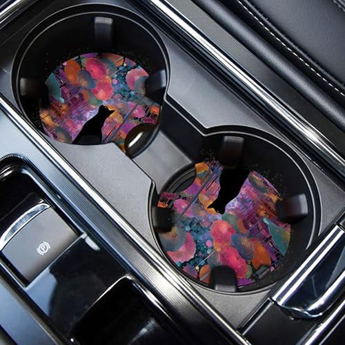 WOCOCN Car Coasters, Cup Holder Coasters by WOCOCN