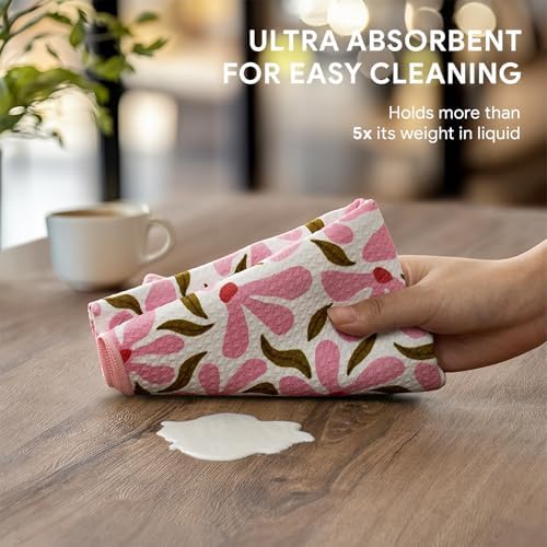 RECYCO Waffle Kitchen Towel Set of 2 - Image 4