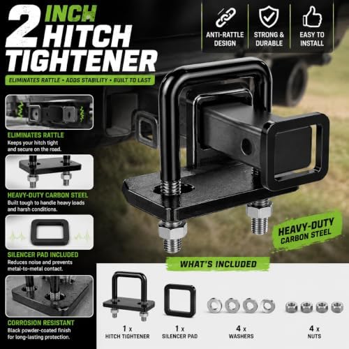 Hitch Tightener 2" | Anti Rattle Hitch Tightener - Image 2