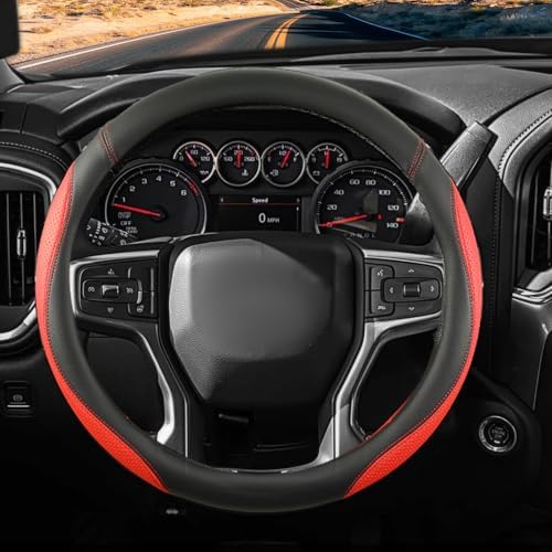 Car Steering Wheel Cover for Chevy Silverado 1500 2500 3500, Chevrolet Steering - Image 4