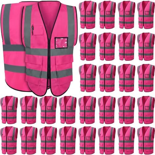 Leumoi 30 Pack Reflective Safety Vest by Leumoi