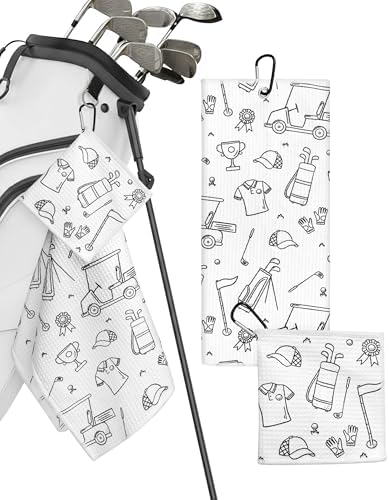 Microfiber Golf Towels for Golf Bags & Carts by PlayingItForward