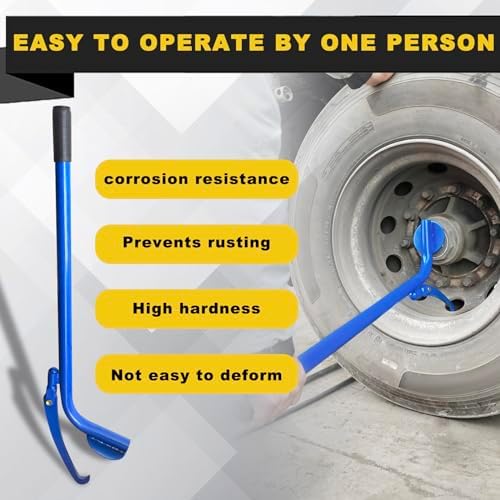 Semi Tire Changing Tools, Heavy Duty Truck Tire Remover, - Image 3