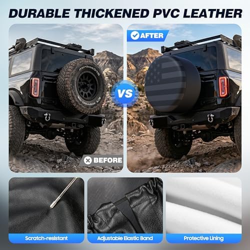 Moonet 16" Spare Tire Cover - Image 5