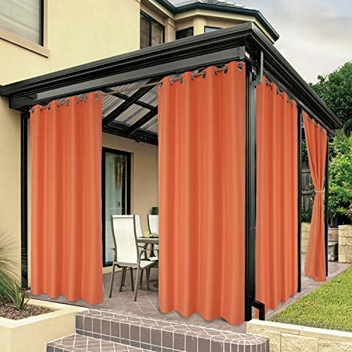 BONZER Outdoor Curtains for Patio Water Resistant by Bonzer