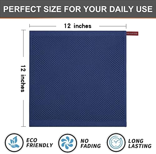 Kitinjoy 100% Cotton Waffle 8-Pack Kitchen Towels - Image 5