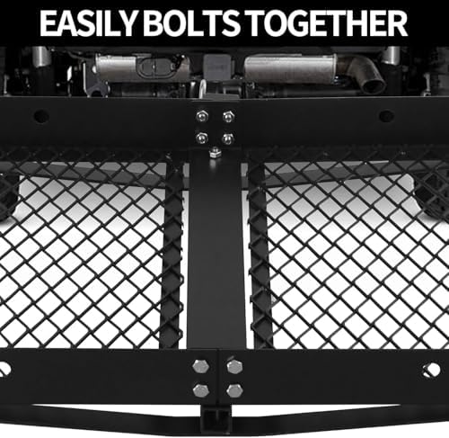 500LBS Capacity Hitch Mount Cargo Carrier Fits 2'' Hitch Receiver - Image 5