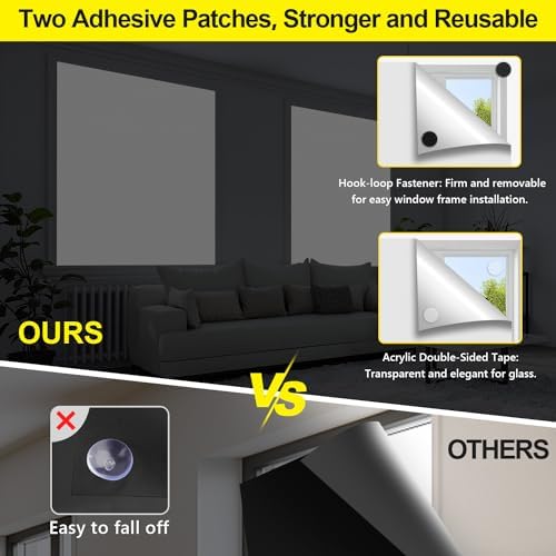 FADOTY 100% Blackout Curtains - Image 3