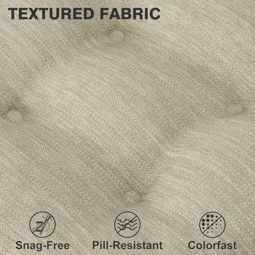 Shinnwa Dining Chair Cushions Set of 4, Dual-Layer Memory Foam Kitchen Chair - Image 4