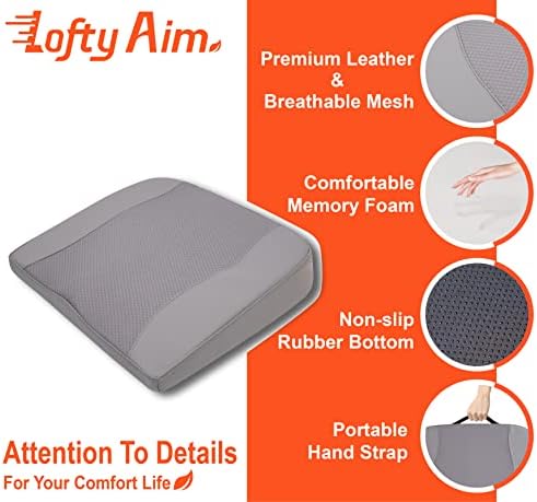 Lofty Aim Car Seat Cushion, Memory Foam Car Seat Cushions - Image 5