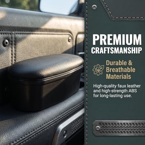 Car Armrest Support Left Elbow Pad, Comfort Retractable Arm Rest Cushion - Image 3