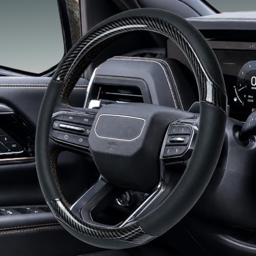 Yangday Leather Steering Wheel Cover - Image 3