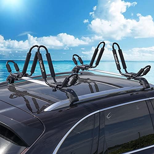 J-Bar Rack 2 Pairs Universal HD Kayak Carrier ，Kayak Roof Rack - Image 6