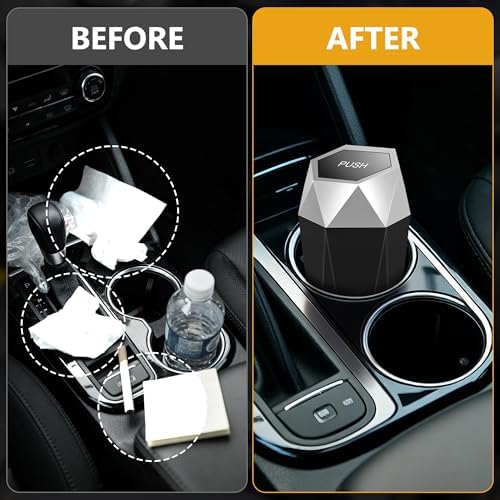 Car Trash Can with Lid, 30 Trash Bags, 2 Pack - Image 6