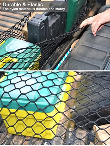 BAILALIBO Cargo Net for Pickup Truck Bed, 50x18 in - Image 5