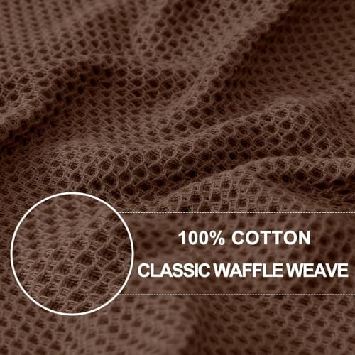 Homaxy 100% Cotton Waffle Weave Kitchen Dish Cloths 18-Pack - Image 2