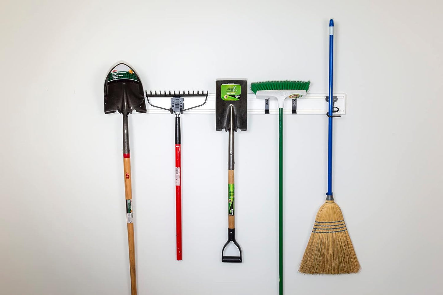Handi Tool Rail - HandiWall Single Slatwall Strip (White) (82")