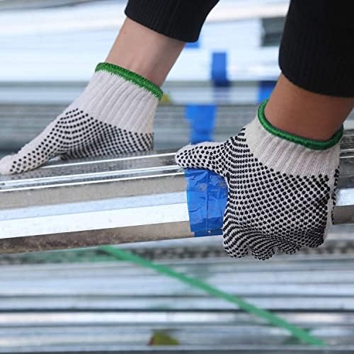 Evridwear Cotton Polyester String Knit Shell Safety Protection Work Gloves - Image 4