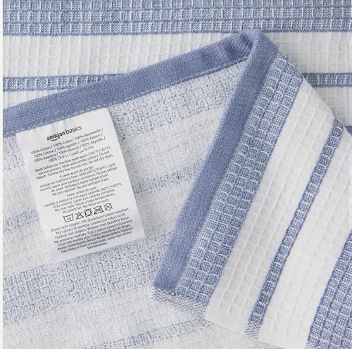 Amazon Basics Organic Cotton Waffle Kitchen Dish Towels - Image 3