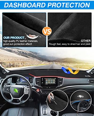 Cartist Dashboard Cover for 2019-2025 Honda Passport/ 2016-2022 Pilot/ - Image 5
