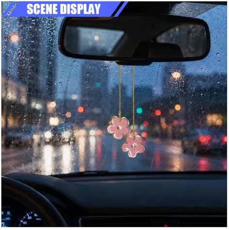 Daisy Car Rearview Mirror Hanging Accessories - Image 4