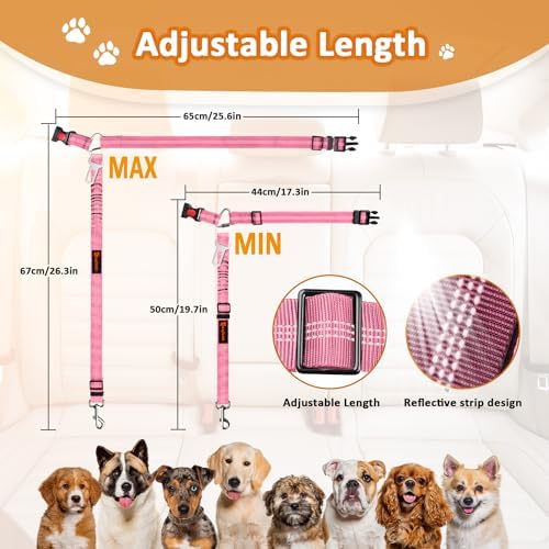 Laqibak Removable Dog Seat Belt Harness - Image 7