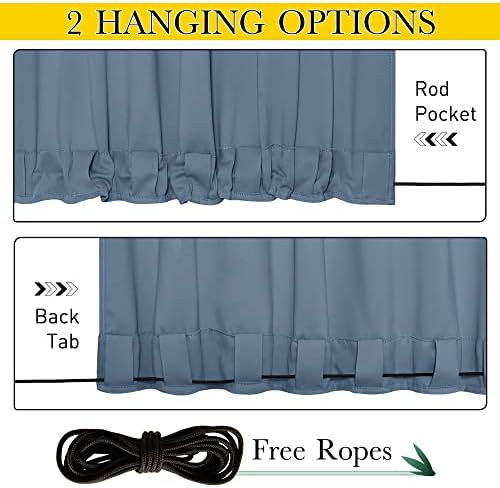 NICETOWN Windproof Outdoor Curtains - Image 5