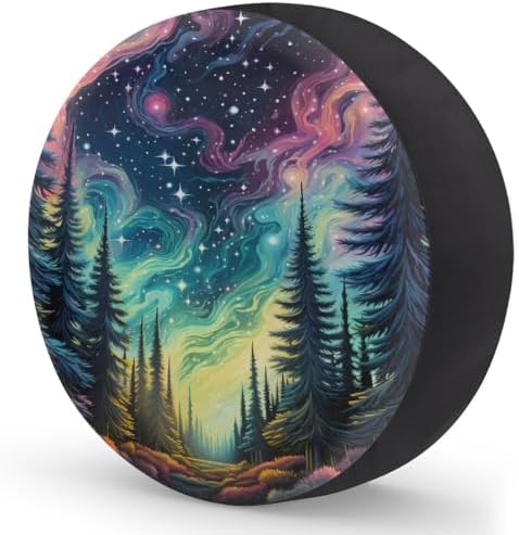 Forest Spare Tire Cover Waterproof Dust-Proof Spare Wheel Covers - Image 2