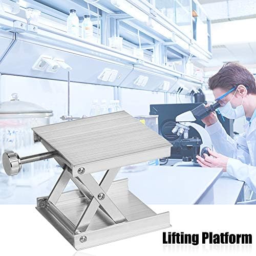 Aluminum Alloy Lab Scissors Jack Lab Lifter, Lab Jack Lift Stand Support - Image 7