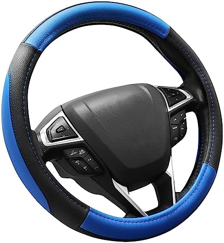 SEG Direct Steering Wheel Cover 14.5-15 inch Car Auto Interior Accessories by SEGDirect