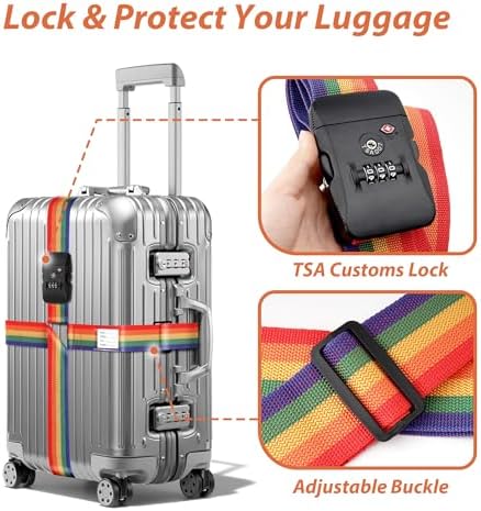 TSA Approved Luggage Straps - Image 4