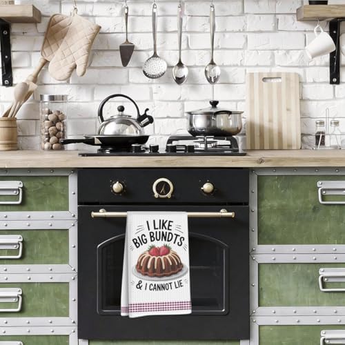 Funny Baking Kitchen Towels 14x24 Inch, Funny Gifts Dish Towels - Image 5