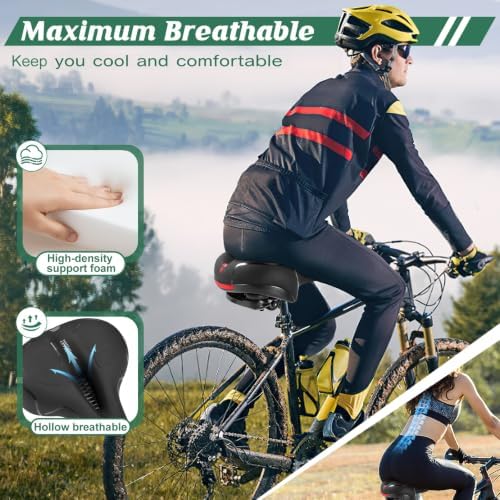 Bike Seat Saddle for Men Women Comfortable Replacement - Image 5