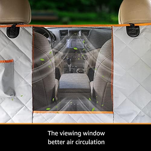 Dog Seat Covers for Trucks 100% Waterproof Car Hammock for Truck Back Seat - Image 2