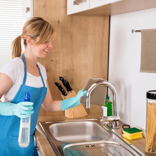 Kitinjoy 100% Cotton Waffle 6-Pack Kitchen Towels - Image 5