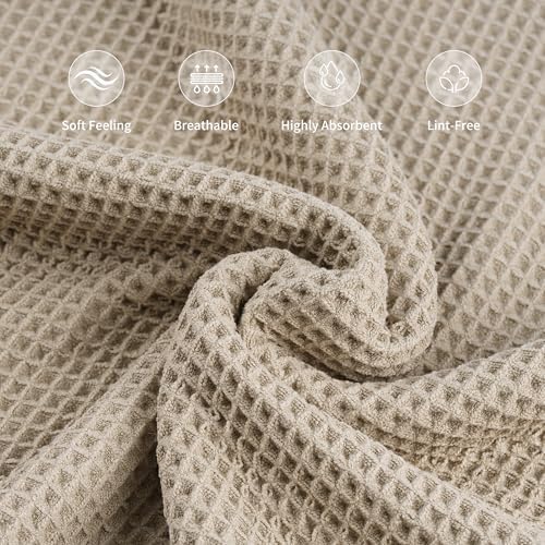 MICROFI Microfiber Waffle Bath Sheet, Quick Dry, Lint Free, 40 x 80 inches - Image 2