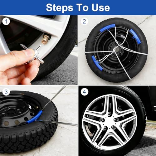 Manual Tire Bead Breaker with 14.5” Steel Tire Spoons Tool Set - Image 5