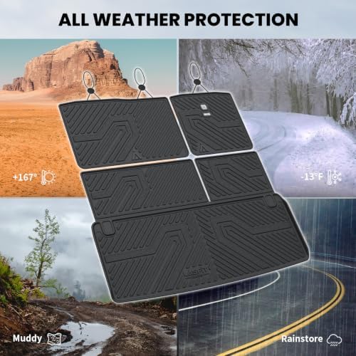 LASFIT Cargo Mats for Nissan Armada 2017-2024 / Infiniti QX80 2011-2024 - Image 6